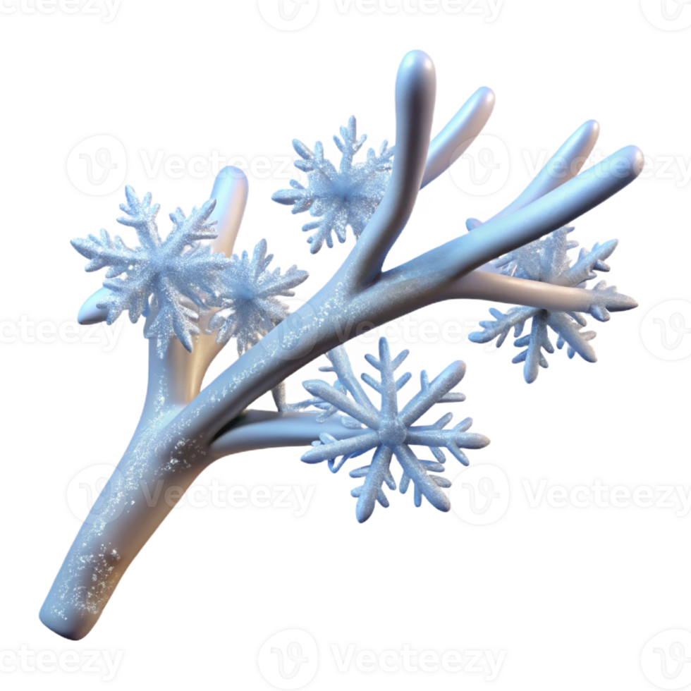 stunning rustic A Snow Covered Branch with Delicate Ice high resolution png