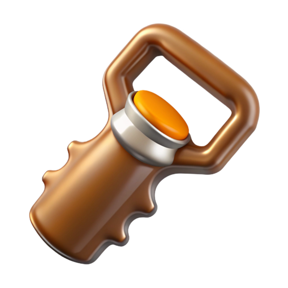 beautiful abstract Beer Bottle Opener Top View original png