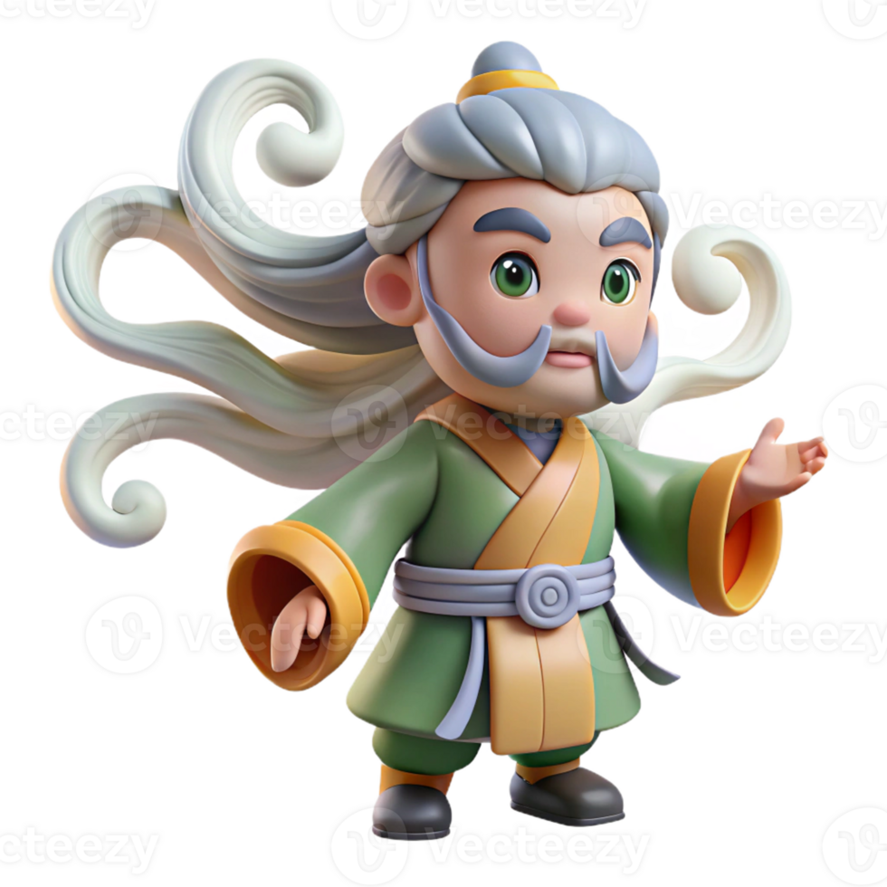 dramatic traditional A Nurturing Fujin Controlling the Wind Ja high resolution png