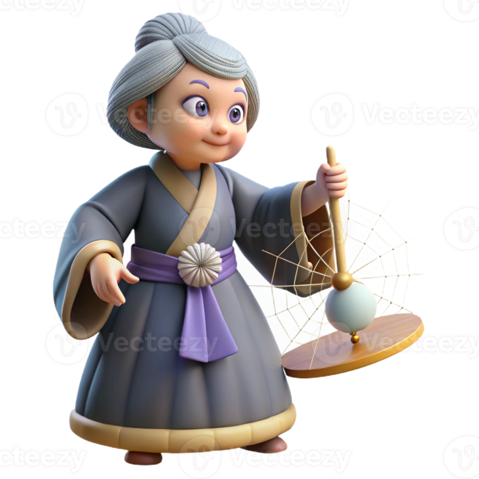 extraordinary minimalist A Wise Old Jor Gumo Spinning Her Web D exclusive png