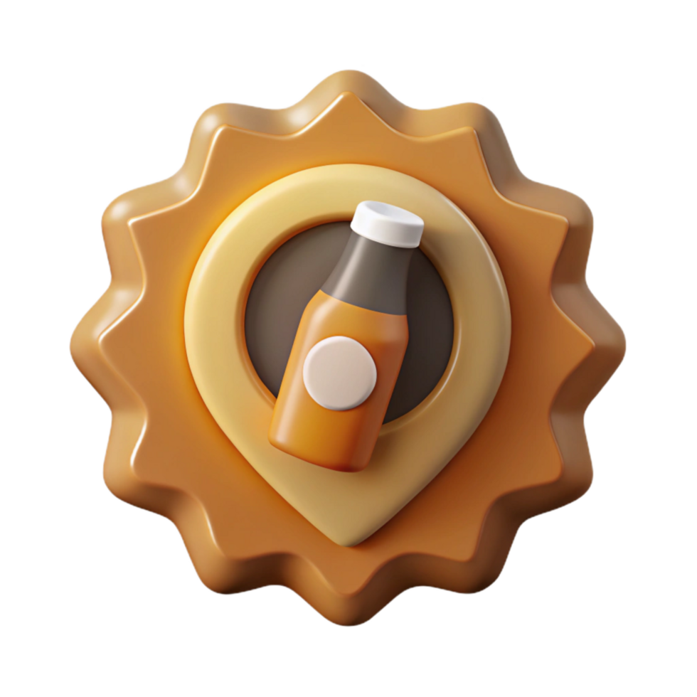 extraordinary minimalist Beer Label with Minimalist Design Transparent Background high resolution png