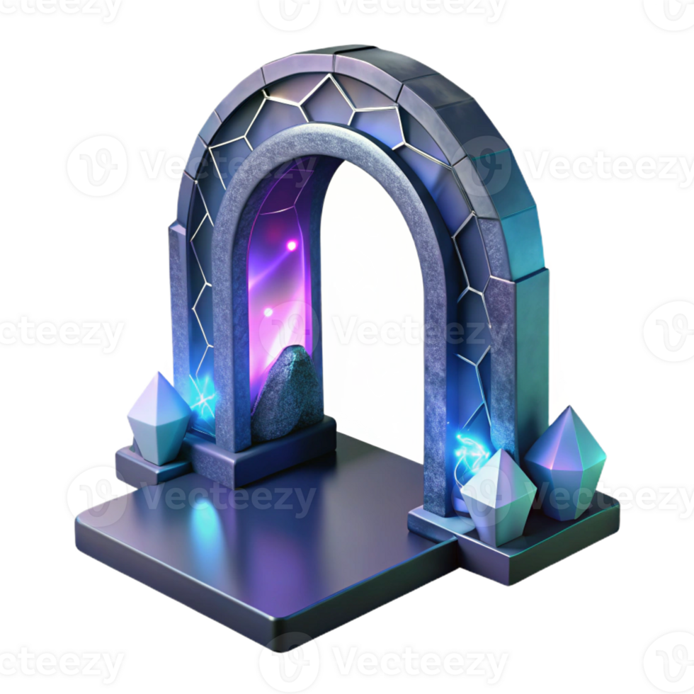 serene traditional A Shimmering Portal Leading to Another Dim high quality png