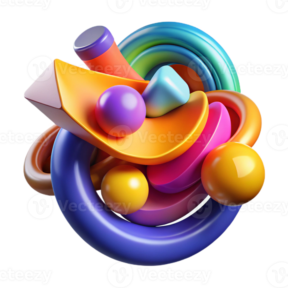 elegant artistic An Abstract Representation of Emotions U professional png