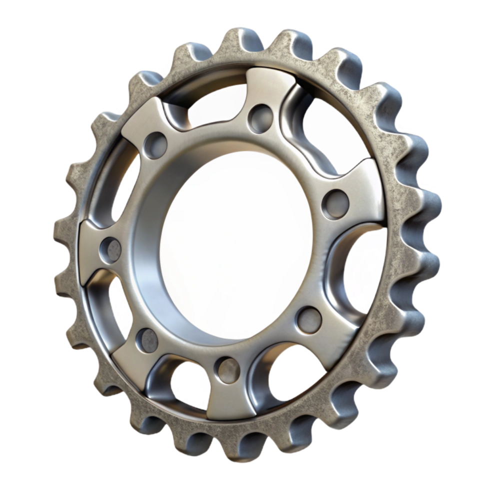 magnificent abstract Bicycle Chainring Teeth Detail Transparent Background authentic png