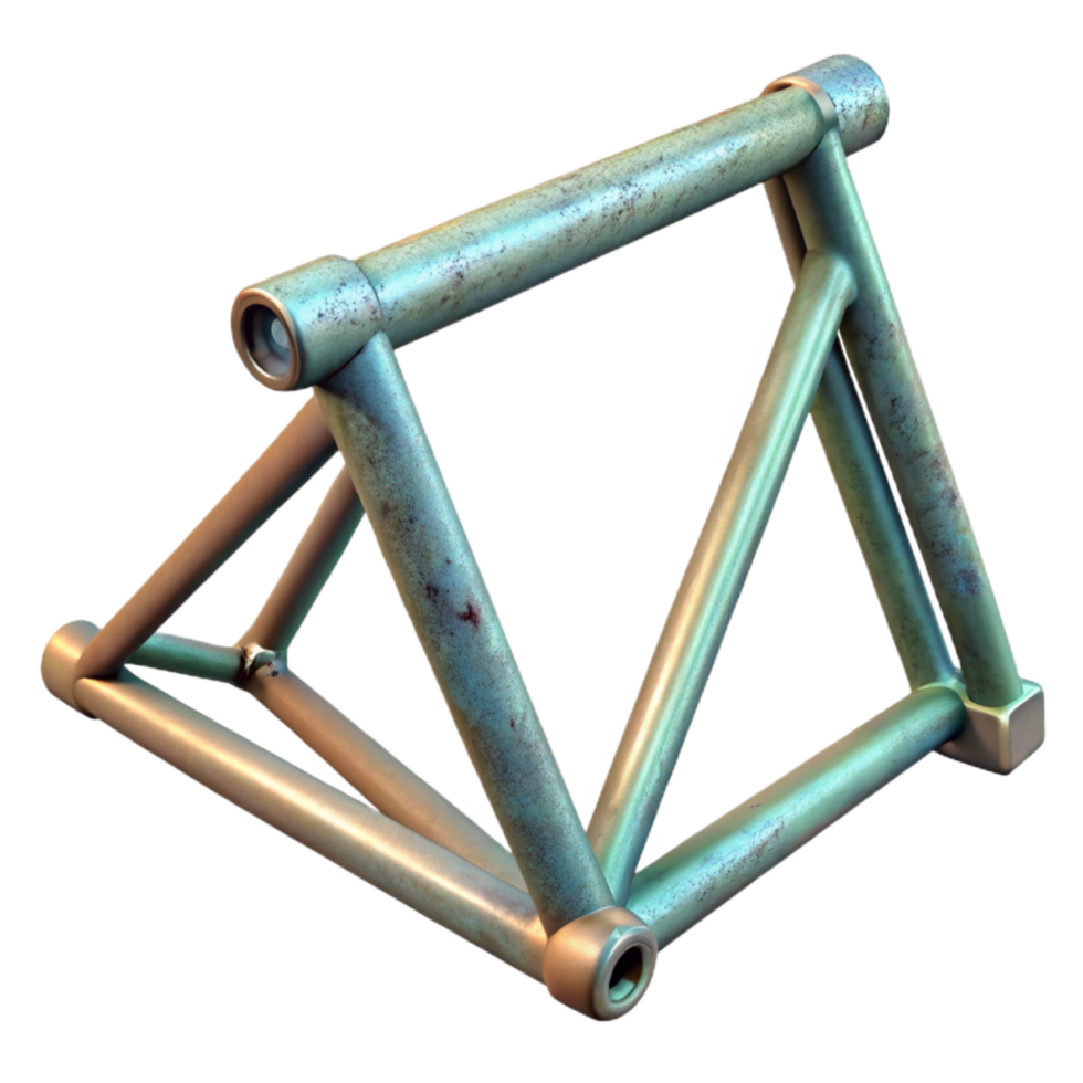 wonderful creative Bicycle Frame Close Up Side View high quality png