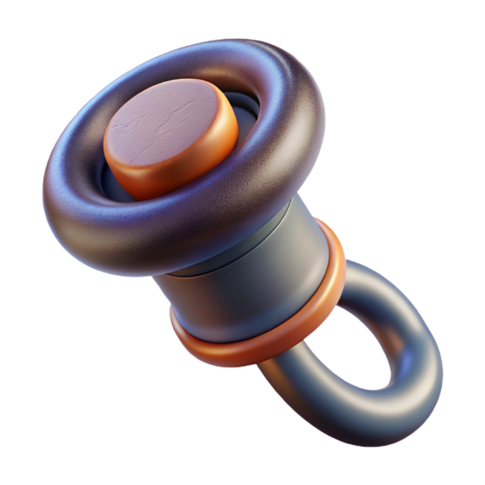 impressive rustic Bicycle Handlebar End Cap Detail Transparent Background high resolution png