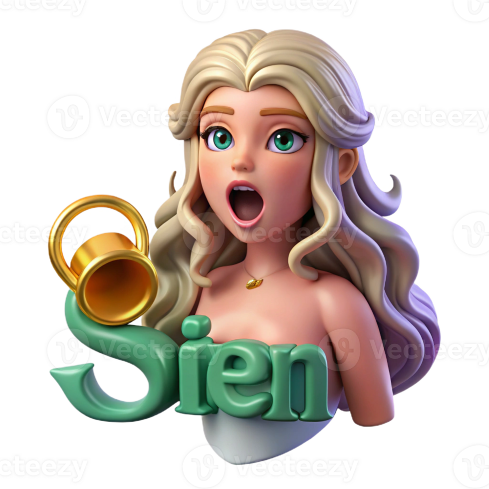 magnificent minimalist A Siren Luring Sailors with Her Enchanti high quality png