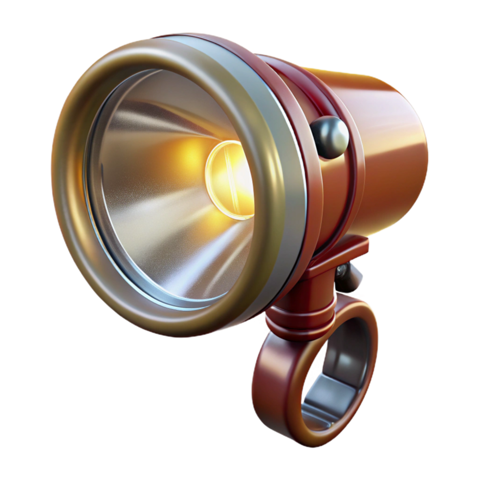 impressive minimalist Bicycle Light Front Beam Transparent original png