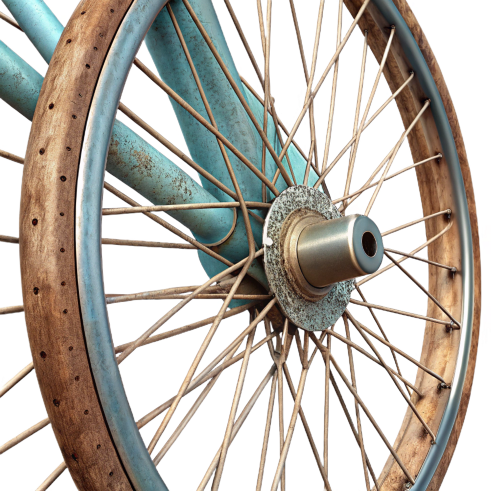 stunning traditional Bicycle Spokes Close Up Detail Cutout original png