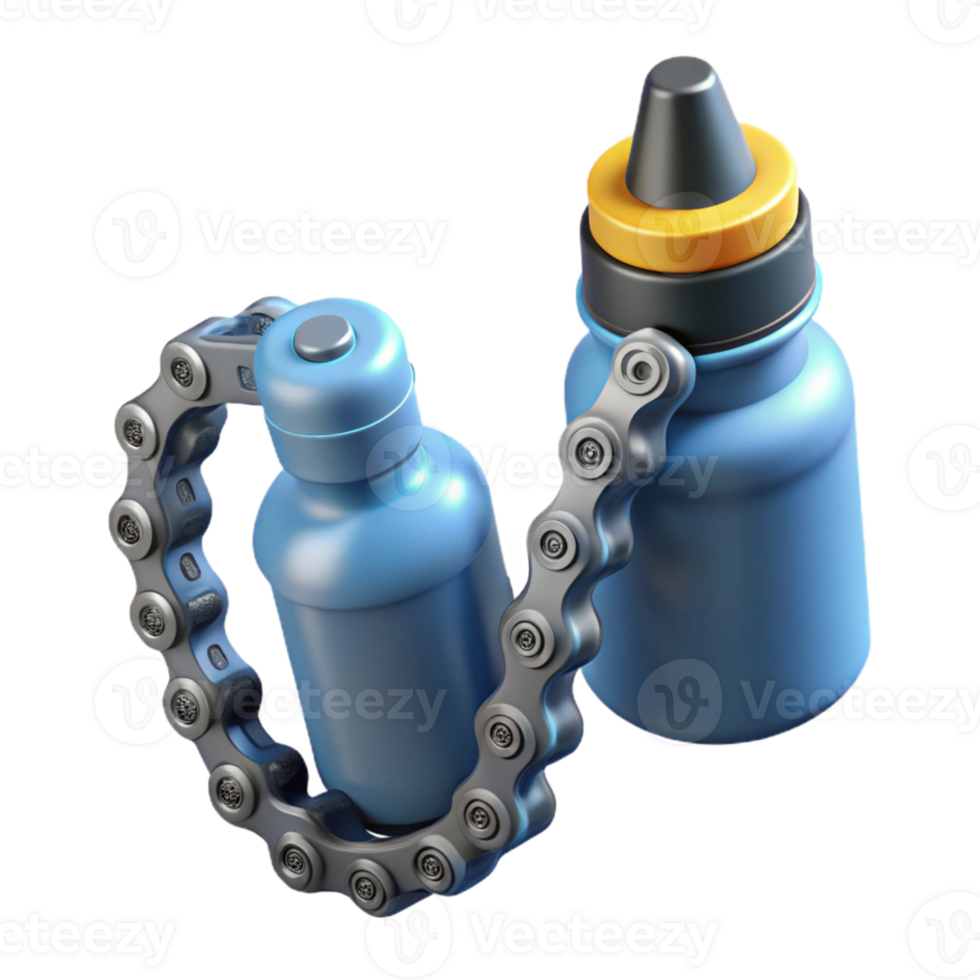 wonderful contemporary Bike Chain Lubricant Bottle Close Up Transparent Background professional png
