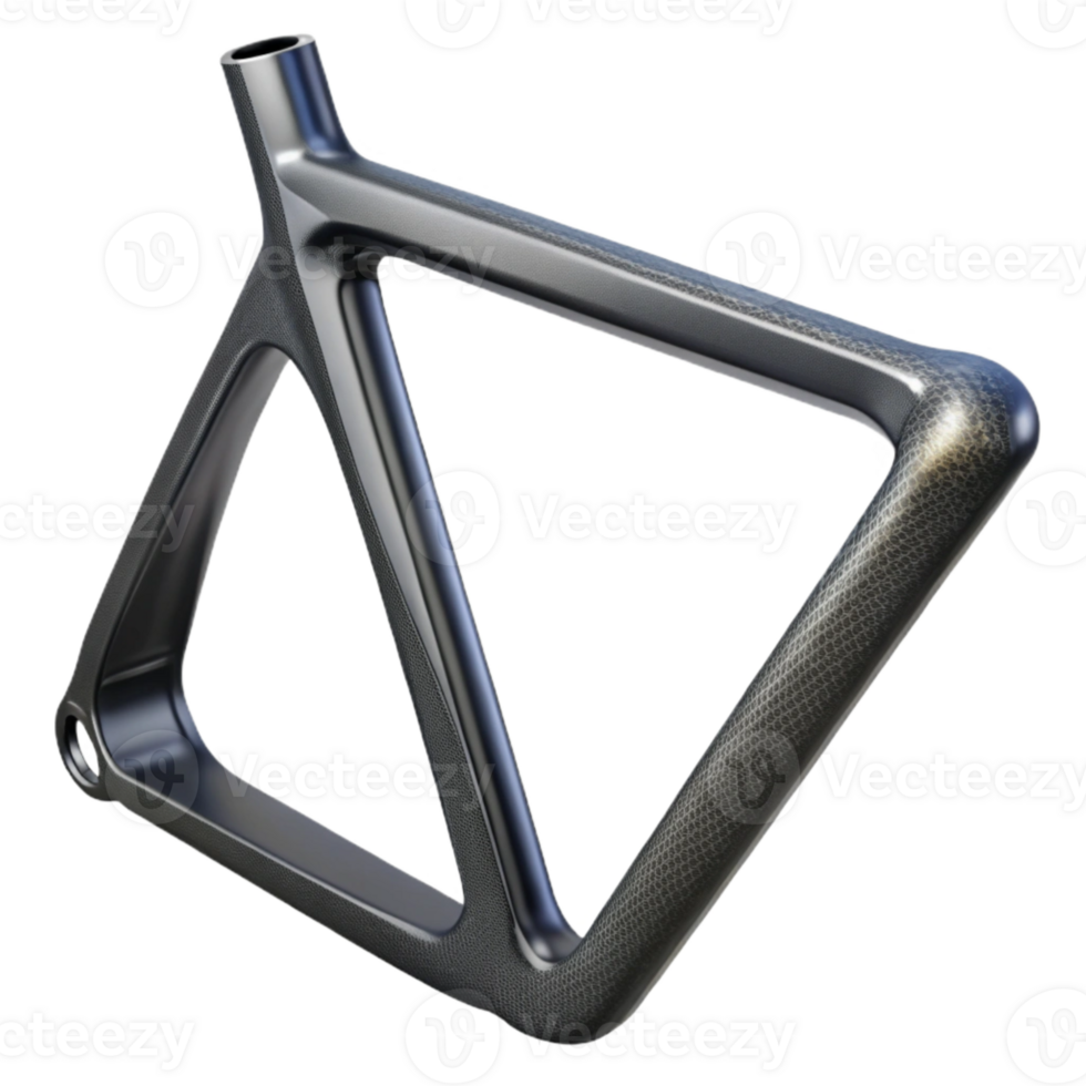 elegant abstract Bike Frame Carbon Fiber Close Up Transparent Background original png