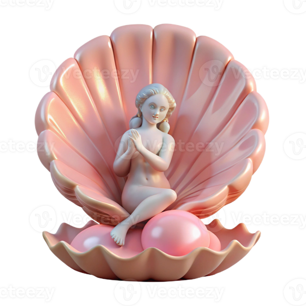 wonderful rustic A Loving Aphrodite Emerging from a Giant authentic png