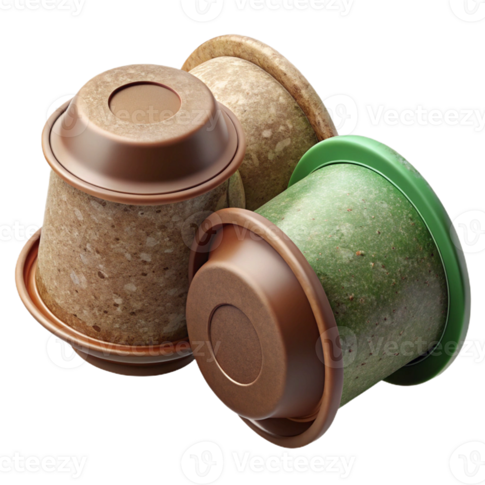 magnificent minimalist Biodegradable Coffee Pods with Compostable Filters original png
