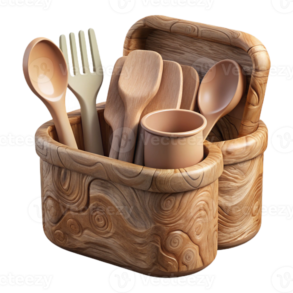 magnificent traditional Biodegradable Cutlery Set Wooden Look Cutout genuine png