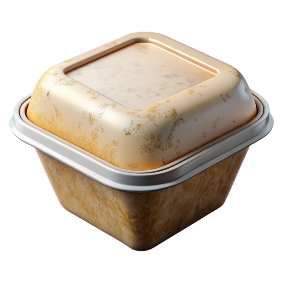 extraordinary traditional Biodegradable Food Container with Clear Lid premium png