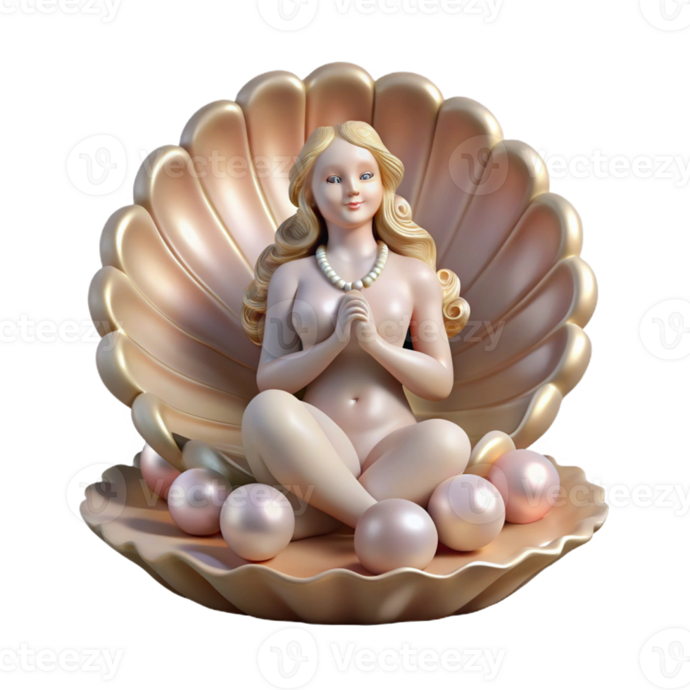 magnificent minimalist A Graceful Aphrodite Emerging from a Gia genuine png