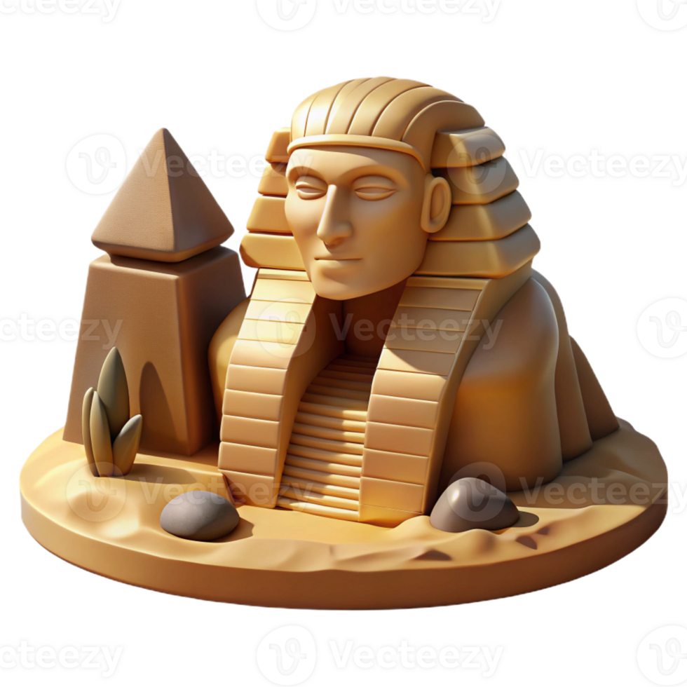 impressive vintage A Mysterious Sphinx Guarding a Hidden Tom genuine png