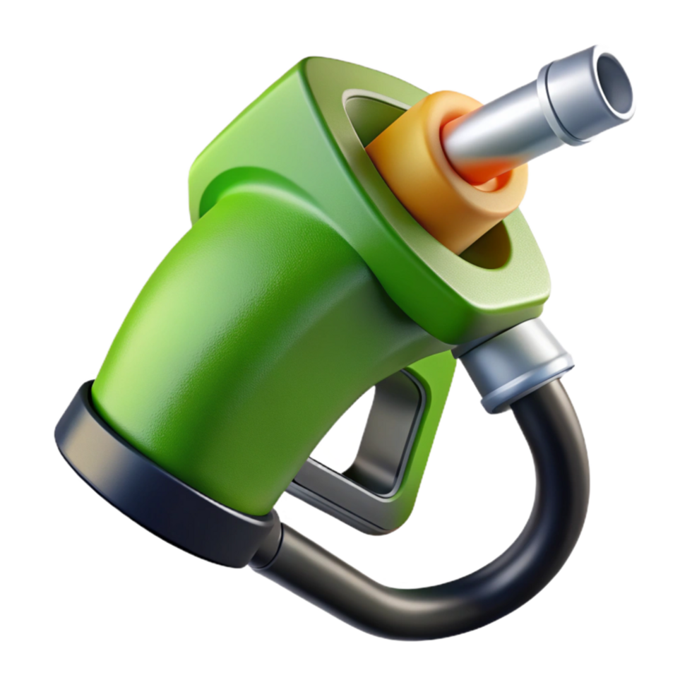 elegant vintage Biodiesel Fuel Pump Nozzle Cutout png
