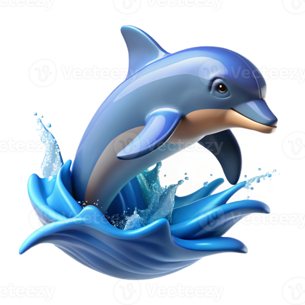 extraordinary minimalist A Playful Dolphin Leaping out of the Ocean high resolution png