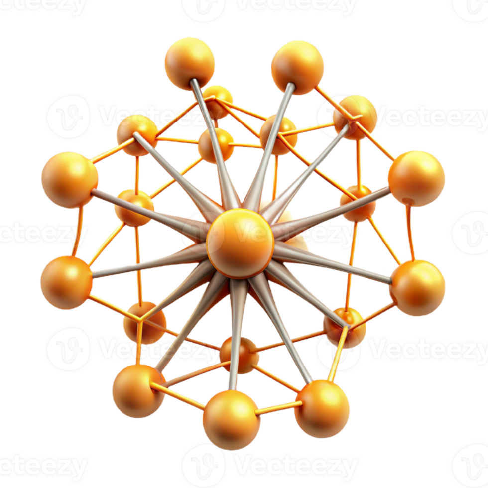 serene rustic A Neural Network Visualized As a Comple exclusive png
