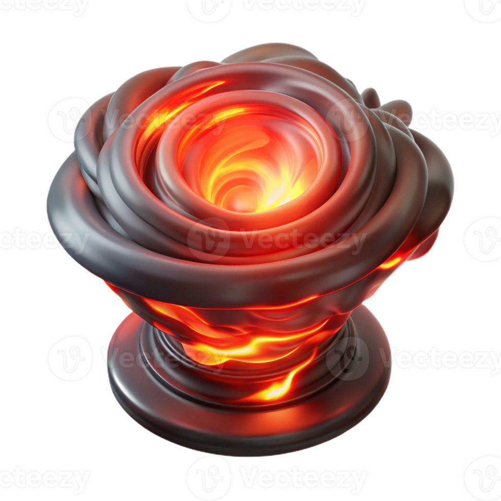 stunning classic A Swirling Vortex of Smoke and Fire Illum high resolution png