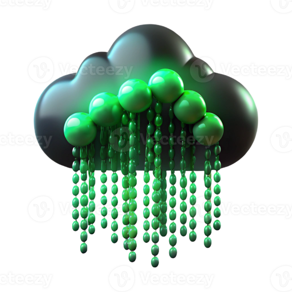 serene contemporary A Digital Rain of Binary Code Cascading exclusive png