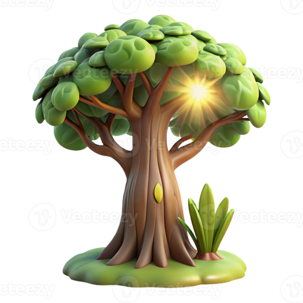 impressive traditional A Solitary Treant Guarding an Ancient For original png