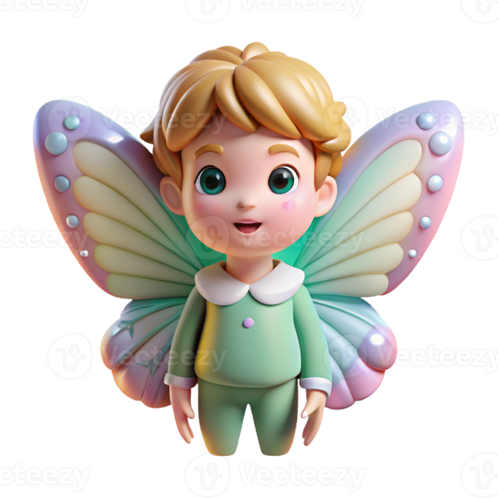 dramatic artistic A Whimsical Portrait of a Child with But 4K png