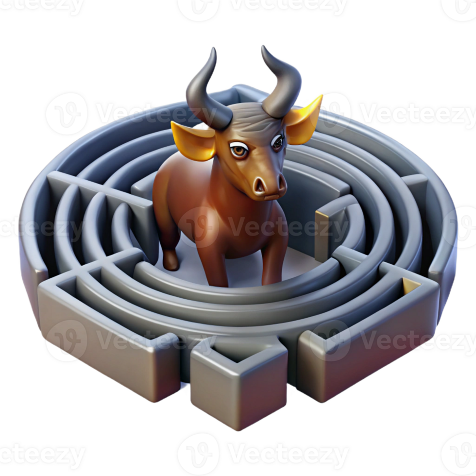 impressive classic A Minotaur Trapped in the Labyrinth Sh detailed png