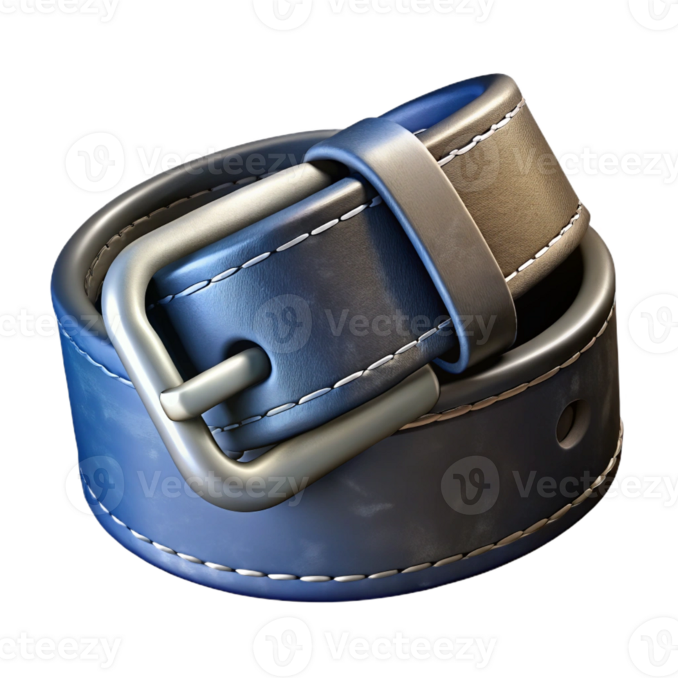 serene vintage Black Leather Belt Silver Buckle Cutout exclusive png
