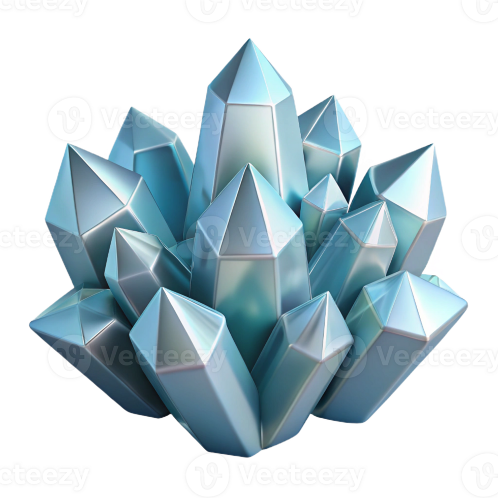 dramatic vintage A Cluster of Translucent Crystalline Stru original png