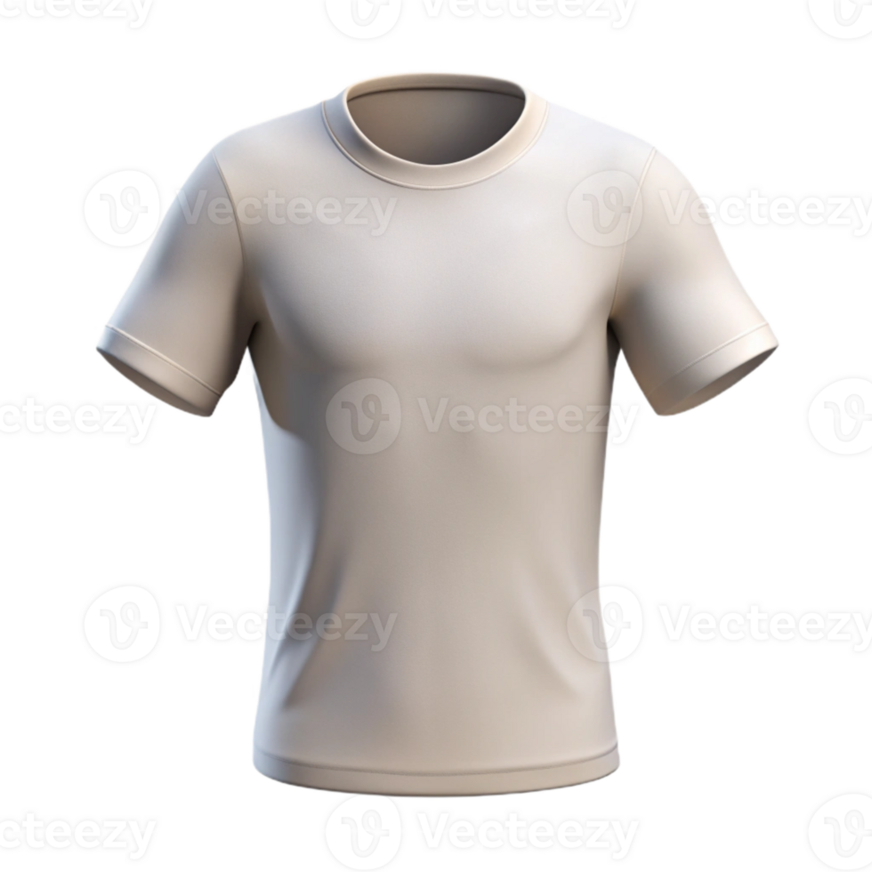 stunning classic Blank White T Shirt Front View Cutout png