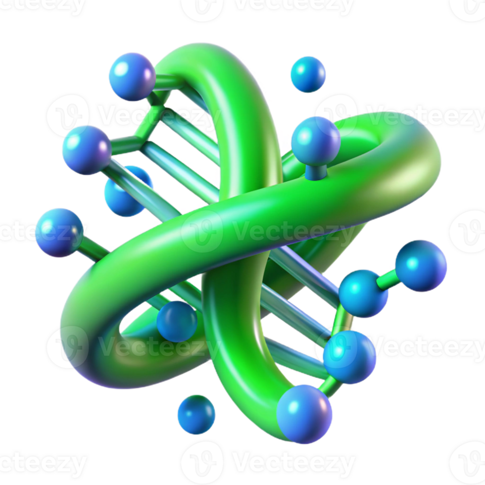 stunning abstract Dna Helix Transforming Into Binary Code original png