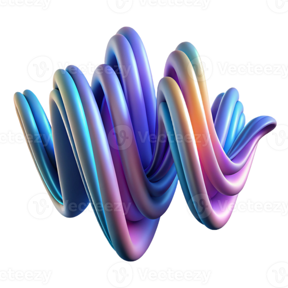 stunning artistic Abstract Sound Wave Visualization exclusive png