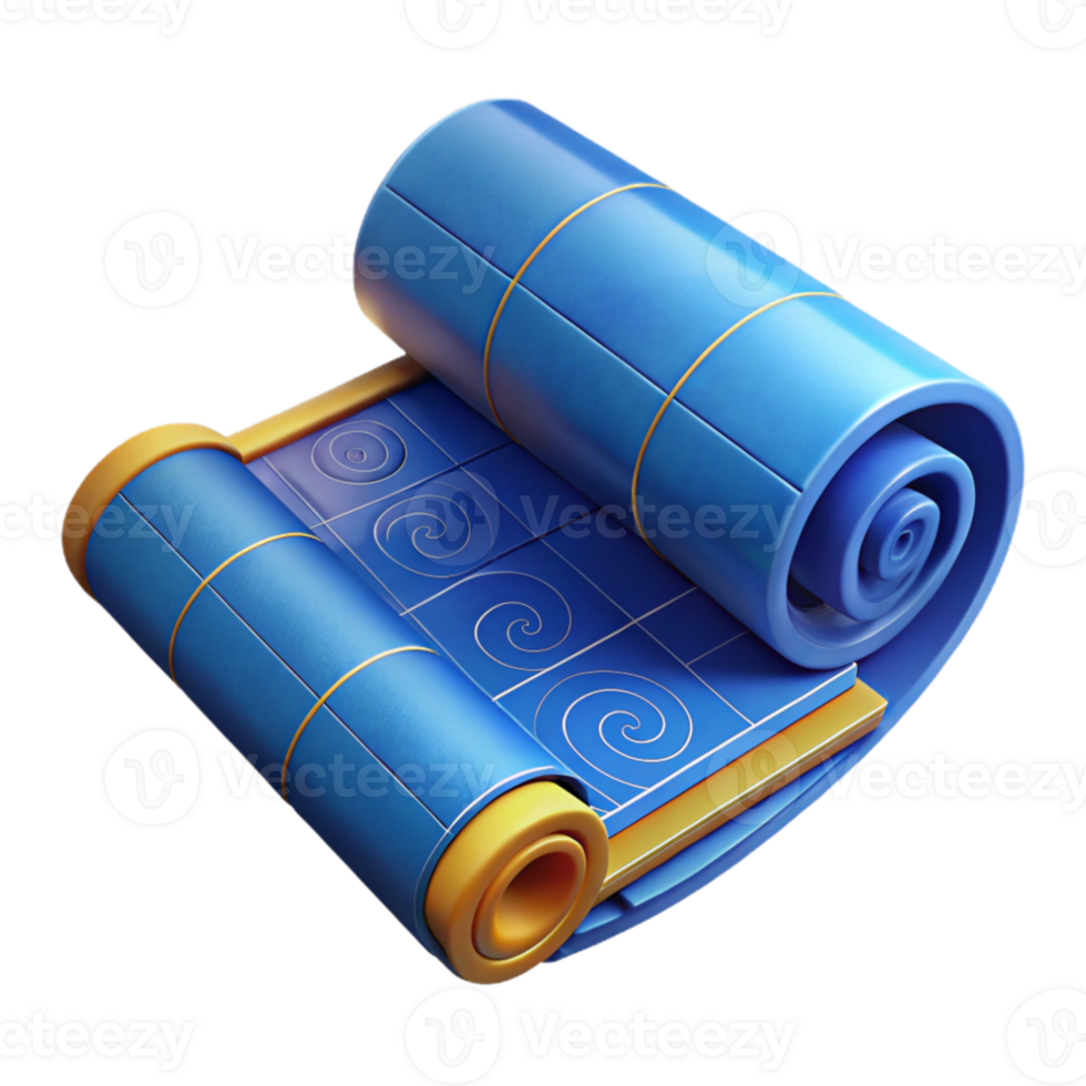 impressive contemporary Blueprints Rolled Up Element professional png