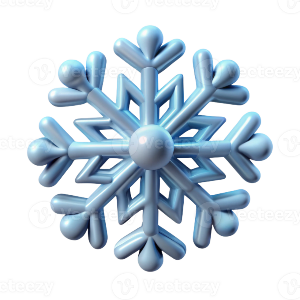 extraordinary rustic Single Snowflake Falling high quality png