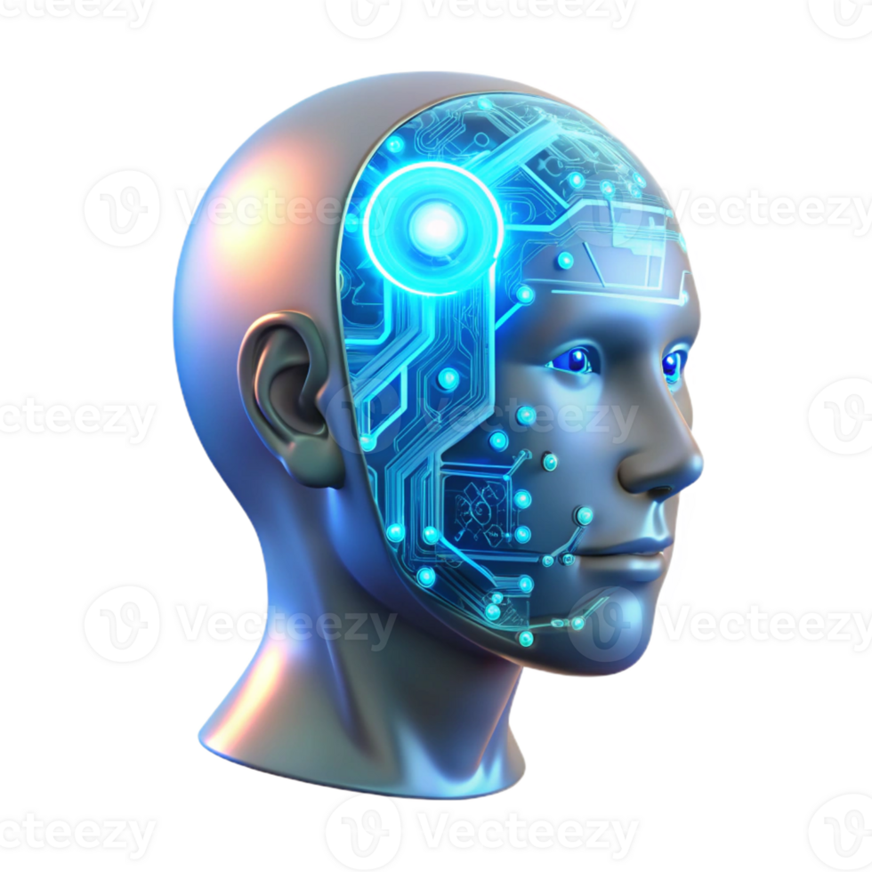 magnificent creative A Transparent Holographic Human Head Fi high resolution png