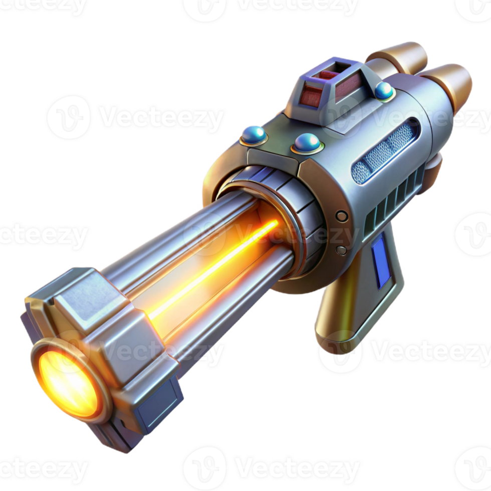 stunning vintage A Futuristic Weapon Firing a Beam of En exclusive png