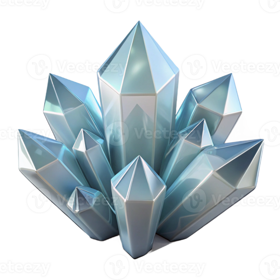 magnificent abstract A Cluster of Translucent Crystalline Stru exclusive png