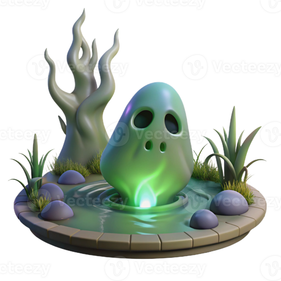 wonderful rustic A Will O the Wisp Flickering in a Swamp professional png
