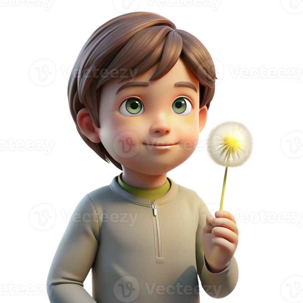 wonderful creative Portrait of a Child with Bright Curious genuine png