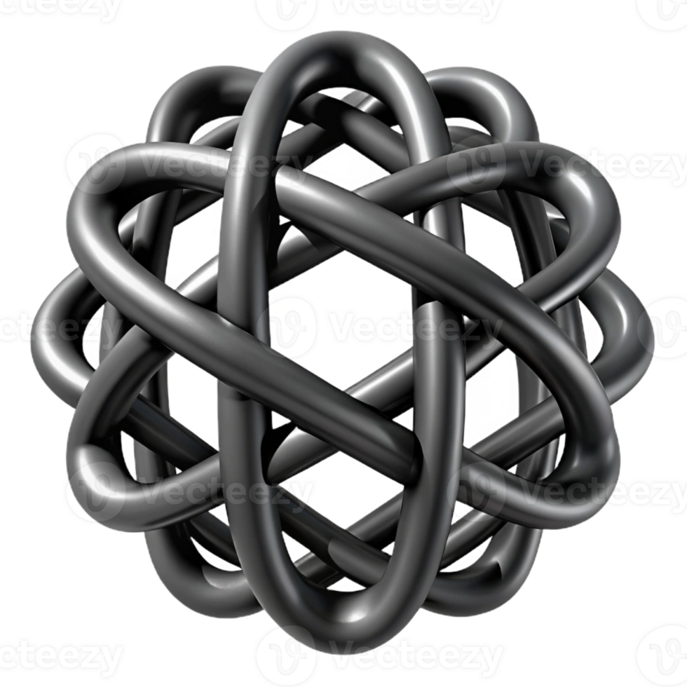 serene modern A Complex Network of Intersecting Lines An professional png