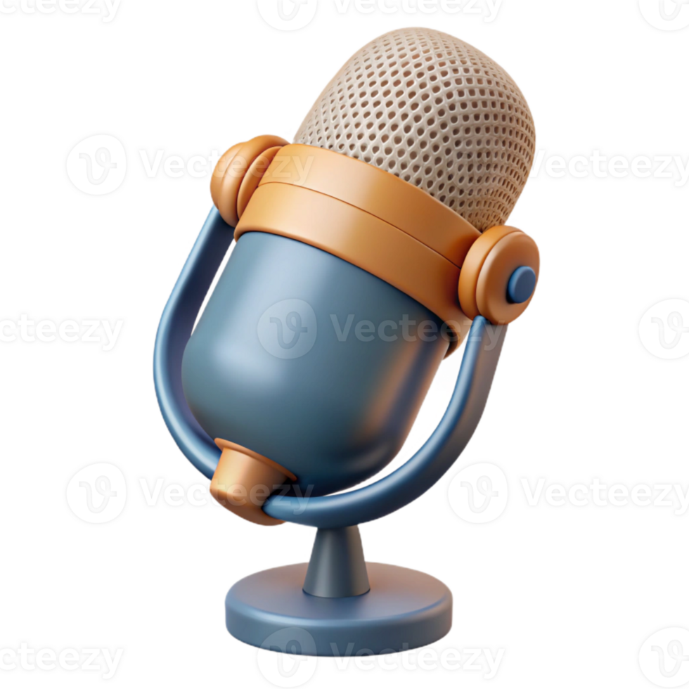 dramatic classic Boom Microphone Retracted Position Cutout Transparent Background high resolution png