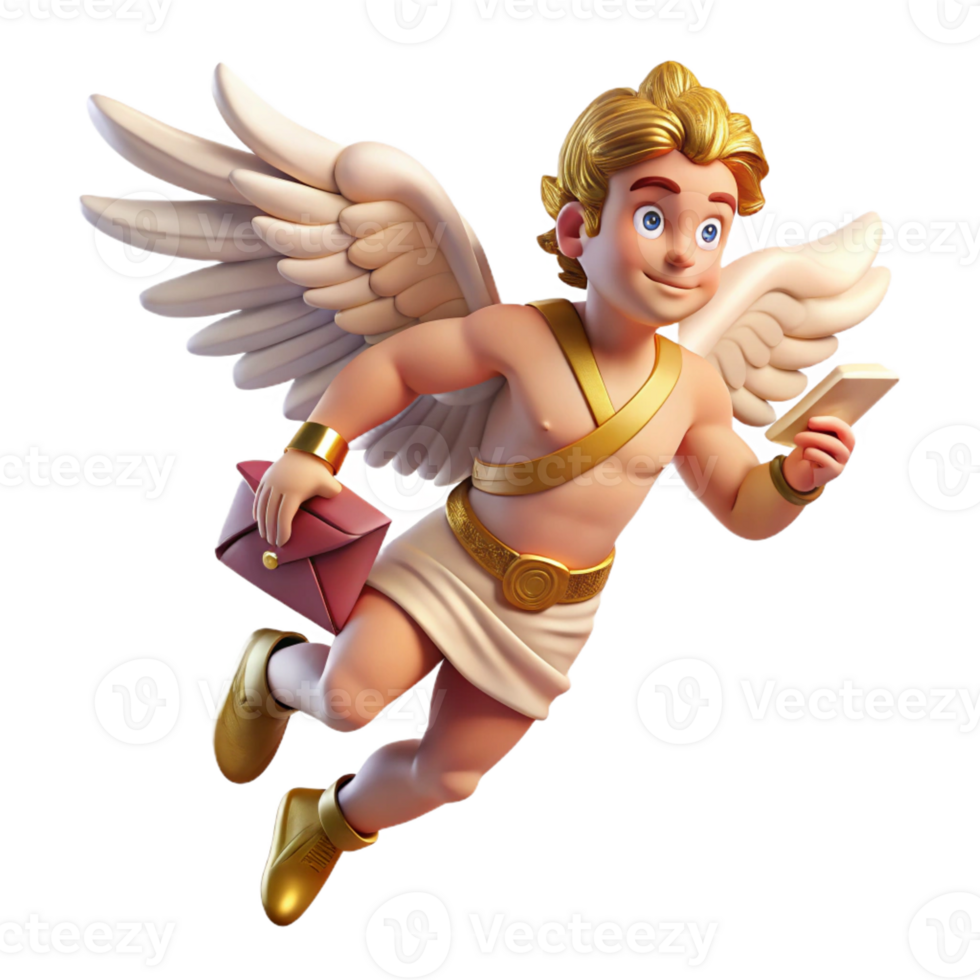 impressive classic A Winged Hermes Delivering a Message Swi exclusive png