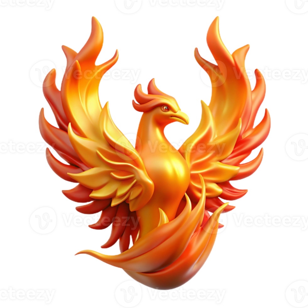 extraordinary artistic A Phoenix Rising from the Ashes Flames S exclusive png
