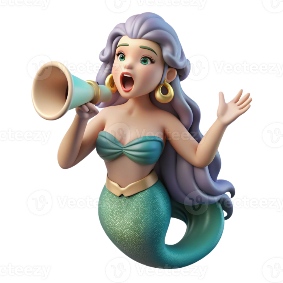 magnificent artistic A Siren Luring Sailors with Her Enchanti high resolution png