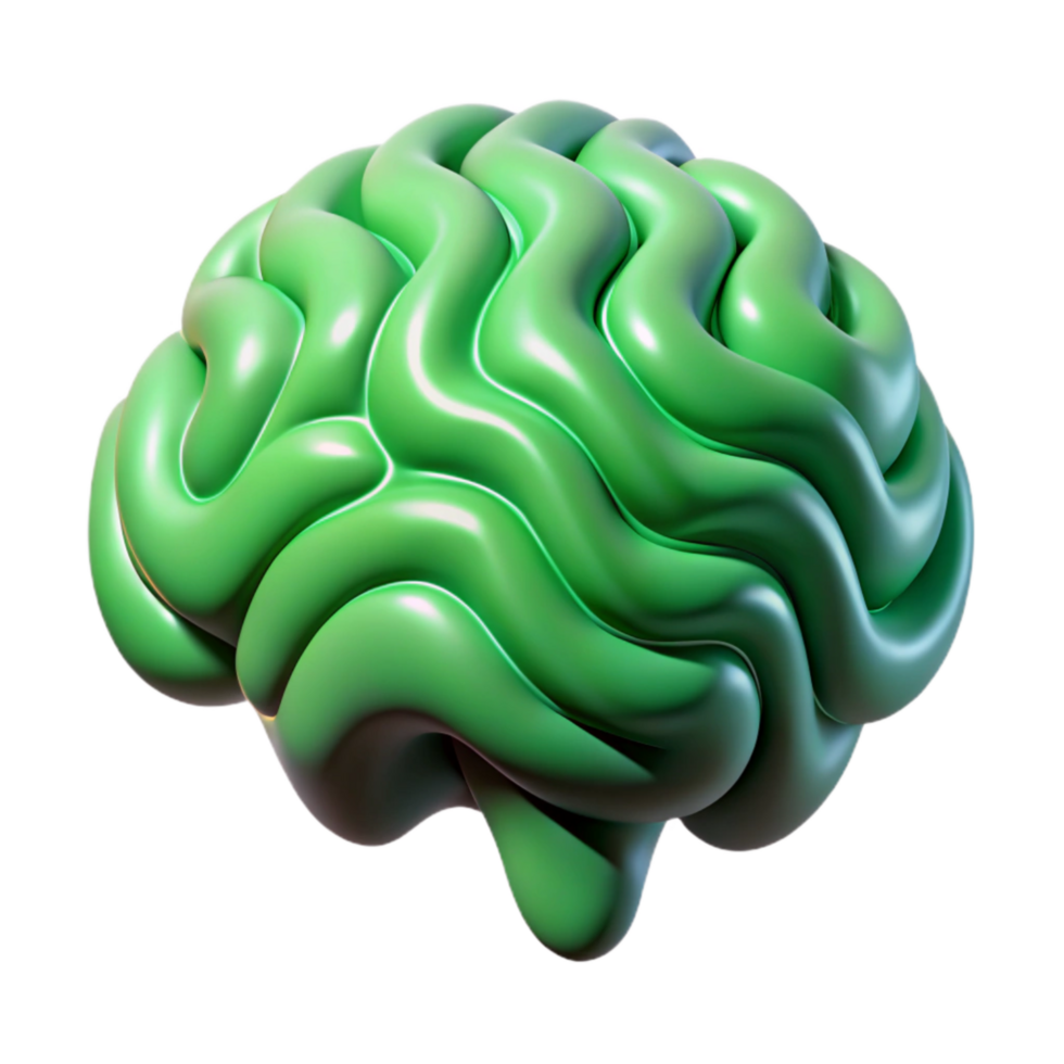 wonderful vintage Brain Waves Alpha Pattern Green Transparent Background high quality png