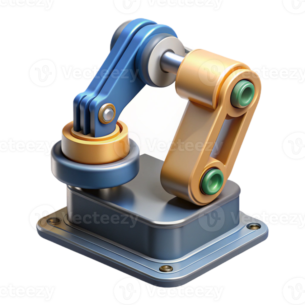 serene rustic A Robotic Arm Assembling a Microchip Intr high resolution png