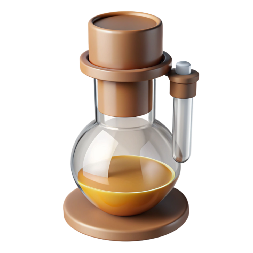 impressive modern Brewing Hydrometer in Sample Jar Cutout detailed png