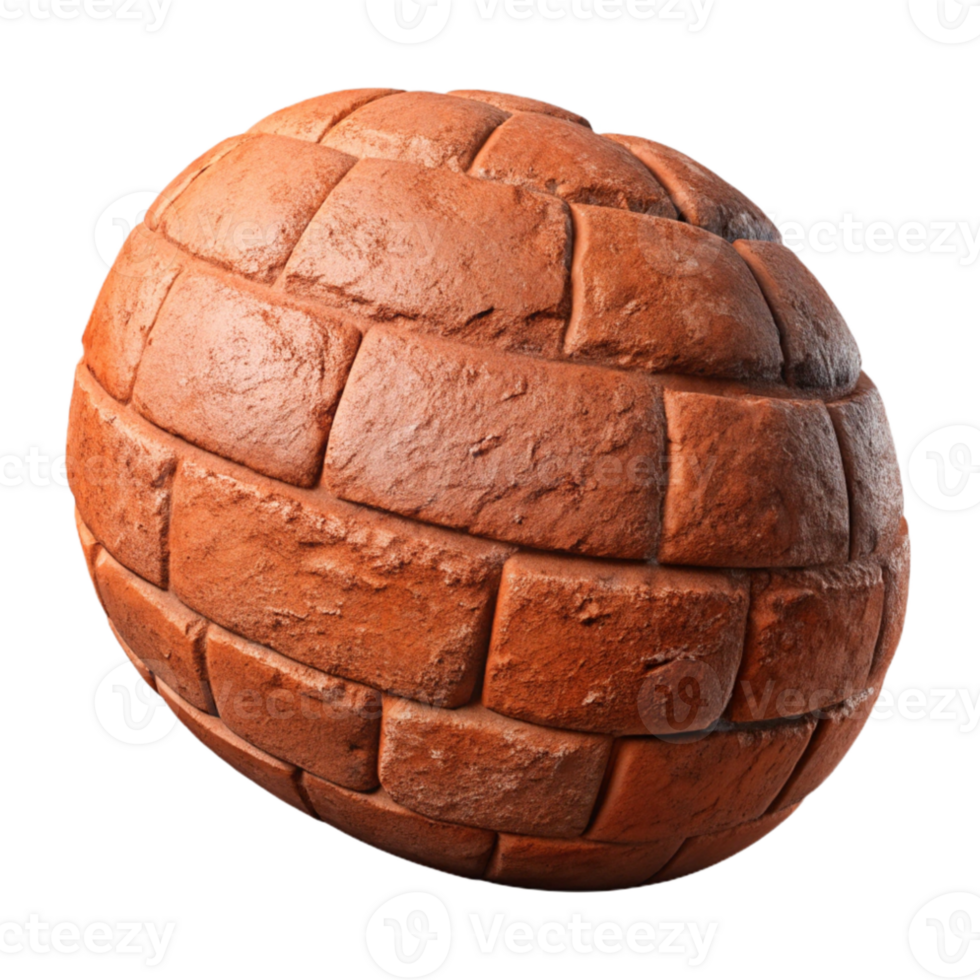 extraordinary contemporary Brick Red Clay Aged Cutout authentic png